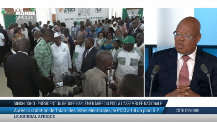 Image à la une de Côte d’Ivoire : le PDCI conteste la radiation de Tidjane Thiam des listes électorales