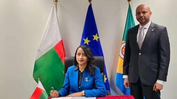 Image à la une de COOPÉRATION -Madagascar dépose officiellement ses instruments de ratification de l’accord de Samoa qui le lie à l’Union Européenne