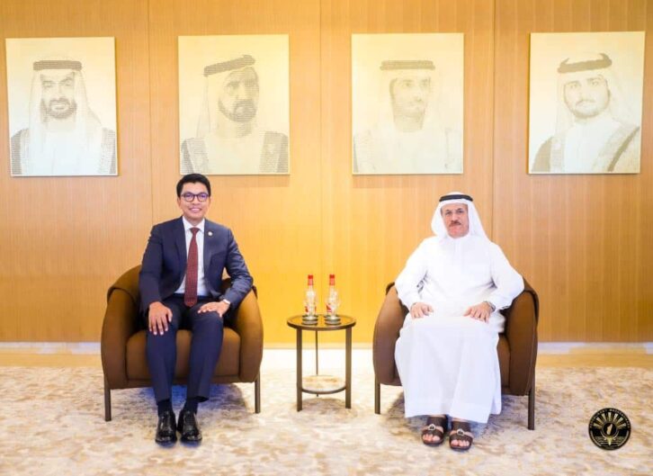 Image à la une de Andry Rajoelina à Dubaï : appel à investir à Madagascar