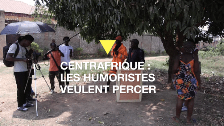 Image à la une de Centrafrique : les humoristes tentent une percée