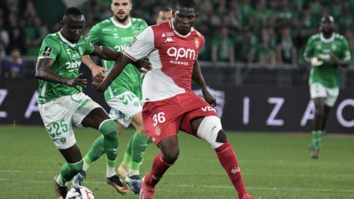 Image à la une de Ligue 1 : Monaco renoue avec la victoire à Saint-Etienne et remonte sur le podium