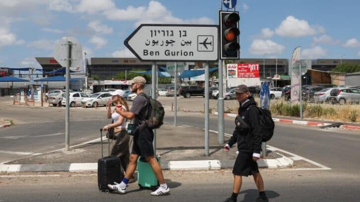 Image à la une de Chute d’un missile près de l’aréoport de Tel-Aviv après un tir du Yémen