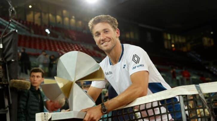Image à la une de Tennis: vainqueur à Madrid, l’éternel second Ruud brille enfin