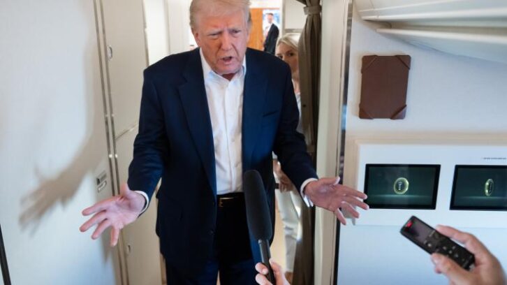 Image à la une de Donald Trump annonce des “droits de douane de 100%” sur les films produits à l’étranger
