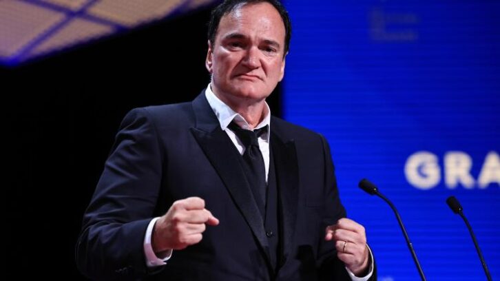 Image à la une de Quentin Tarantino de retour au Festival de Cannes pour parler westerns