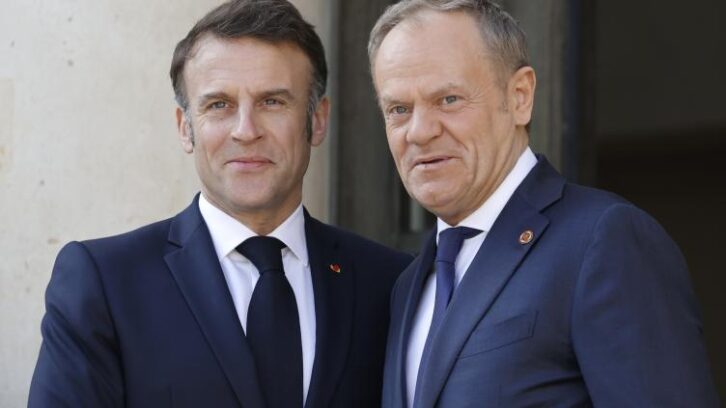 Image à la une de Macron et Tusk vont signer un traité renforçant le partenariat franco-polonais