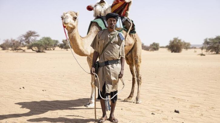 Image à la une de Les méharistes, sentinelles du désert mauritanien face au risque jihadiste