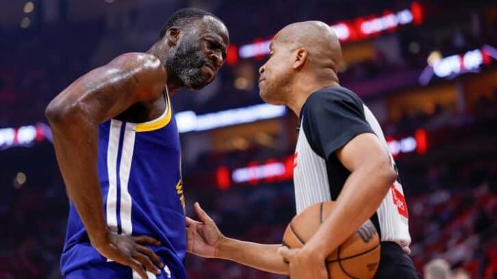 Image à la une de NBA: les Timberwolves ouvrent une enquête après des insultes racistes contre Draymond Green