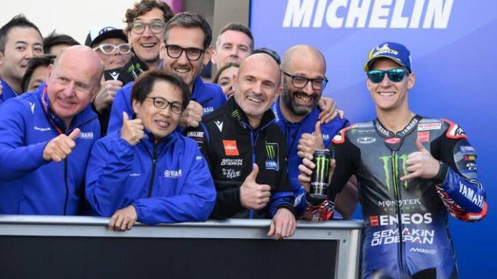 Image à la une de MotoGP: Quartararo enflamme Le Mans en décrochant la pole position