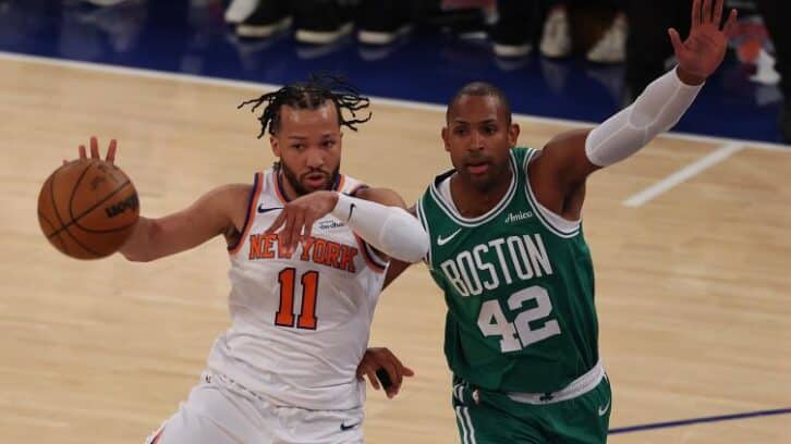 Image à la une de Play-offs NBA: Boston rebondit à New York, Minnesota prend la main