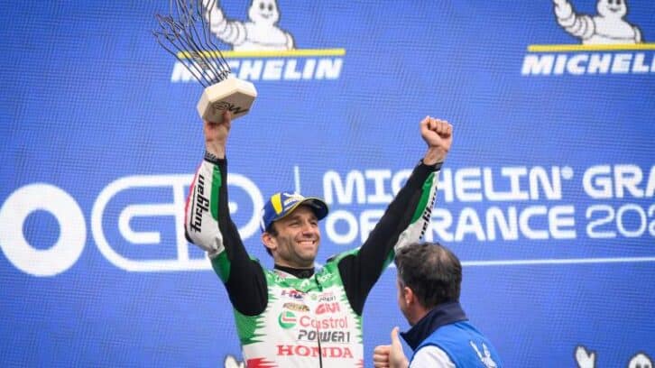 Image à la une de MotoGP: jour de gloire pour Zarco au Mans