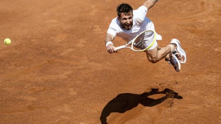 Image à la une de Tennis: Fils et Moutet, des Bleus au zénith sous le soleil de Rome
