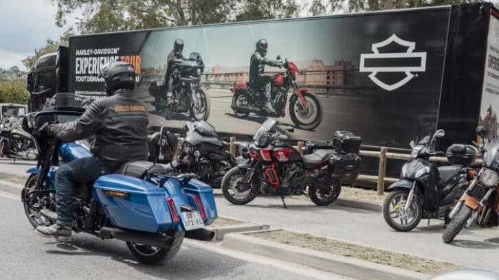 Image à la une de Près de Saint-Tropez, Harley-Davidson dans le doute mais ses fans à la fête