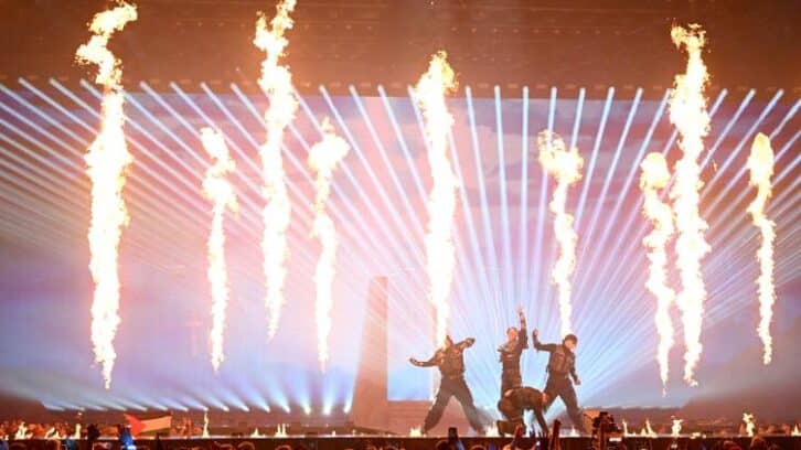 Image à la une de La scène high-tech de l’Eurovision 2025