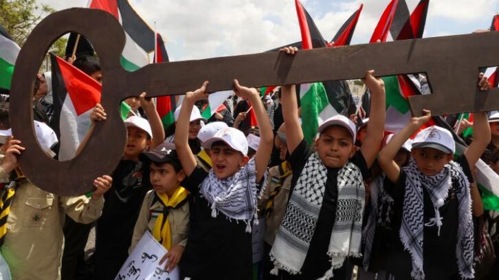 Image à la une de Les Palestiniens commémorent la “Nakba”, craignant que l’histoire ne se répète