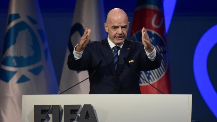 Image à la une de Fifa: colère des Européens contre le retard d’Infantino au Congrès
