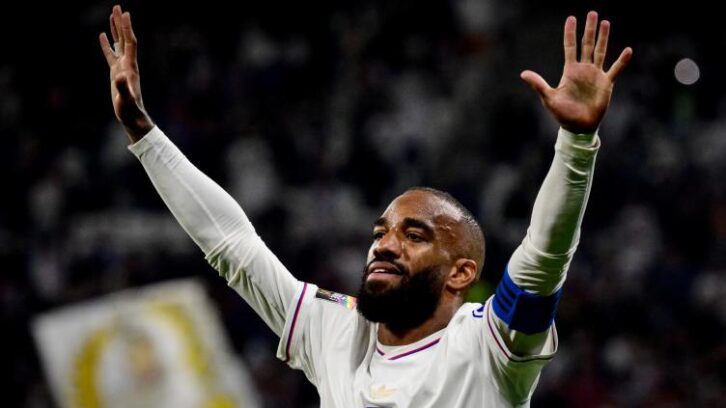 Image à la une de Ligue 1: Lacazette fait ses adieux à Lyon avec ses 200e et 201e buts avec l’OL