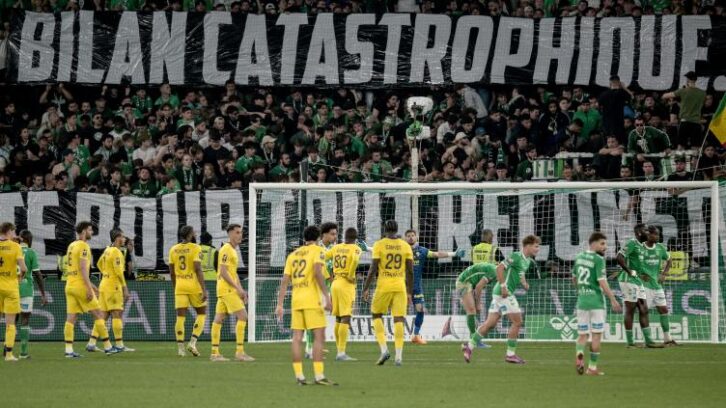 Image à la une de Ligue 1: Saint-Etienne relégué, Nice, Lille et l’OL accrochent l’Europe