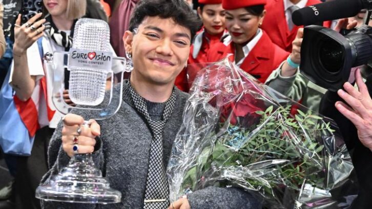 Image à la une de De retour en Autriche, JJ fêté pour sa victoire à l’Eurovision