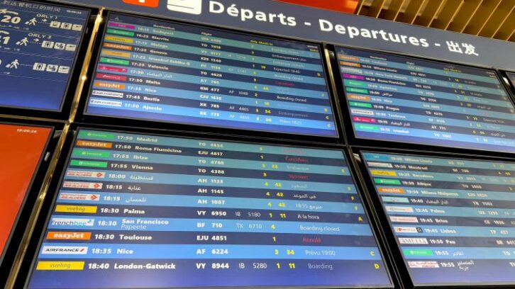 Image à la une de Panne à l’aéroport de Paris-Orly, 130 vols annulés dimanche