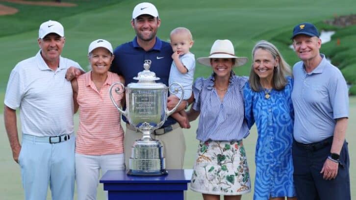 Image à la une de Golf: Scheffler remporte le Championnat PGA, son troisième Majeur en carrière, Pavon 41e