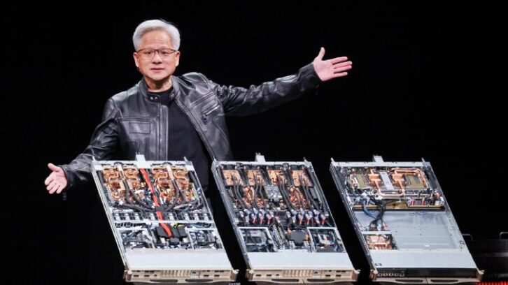 Image à la une de Au salon Computex, Nvidia promet le premier “superordinateur” de Taïwan