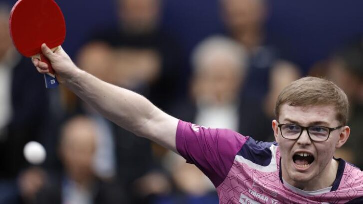 Image à la une de Mondiaux de tennis de table: Alexis Lebrun se retire en simple