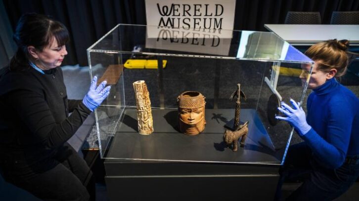 Image à la une de Un musée néerlandais se sépare de ses bronzes du Bénin pour les rendre au Nigeria