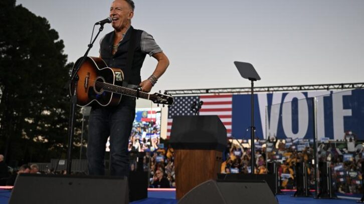 Image à la une de Springsteen sort un album live avec ses critiques contre Trump