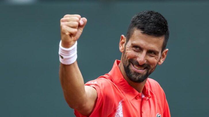 Image à la une de Tennis: Djokovic débloque à Genève son compteur sur terre battue cette saison