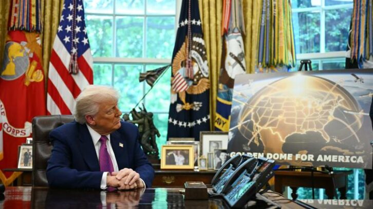 Image à la une de “Dôme d’or”: le projet de bouclier antimissiles de Trump face à de nombreux défis