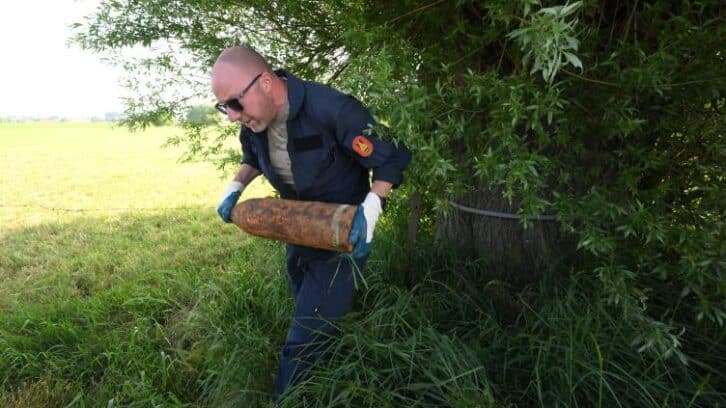 Image à la une de Obus, grenade, mortier: les traces de la Grande guerre omniprésentes dans la campagne belge