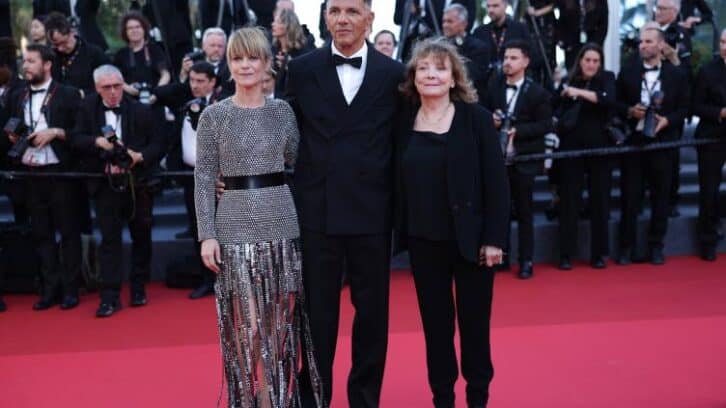 Image à la une de Cannes: Roschdy Zem et Marina Foïs dans “l’intime” du couple Montand-Signoret