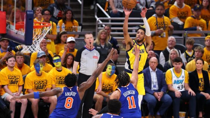 Image à la une de NBA: “prince Hali” tourmente les Knicks et rapproche Indiana de la finale