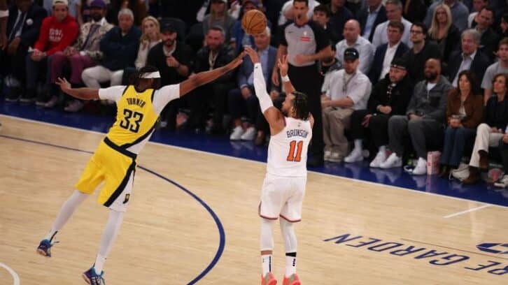 Image à la une de NBA: les Knicks entretiennent l’espoir dans le Madison Square Garden