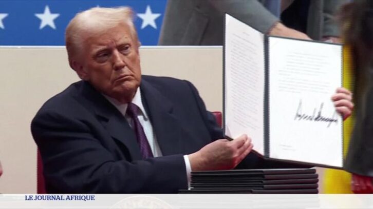 Image à la une de Bilan : 100 jours de politique africaine de Trump