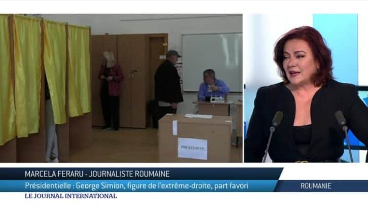 Image à la une de George Simion, figure de l’extrême-droite, favori de la présidentielle roumaine