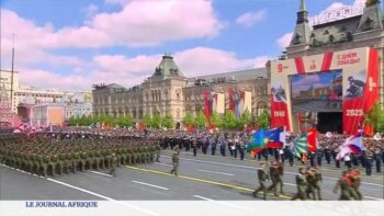 Image à la une de Russie : des dirigeants africains présents au défilé du 9 mai