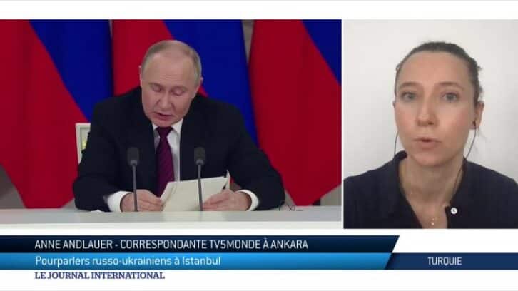 Image à la une de Turquie : pourparlers russo-ukrainiens à Ankara