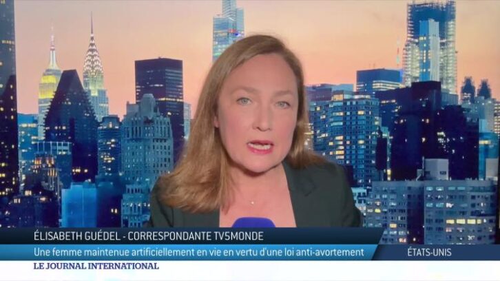 Image à la une de États-Unis : une femme maintenue artificiellement en vie