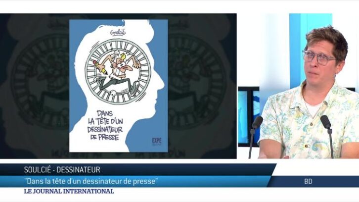 Image à la une de BD : “Dans la tête d’un dessinateur de presse”