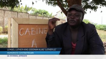 Image à la une de Centrafrique :  la percée des humoristes