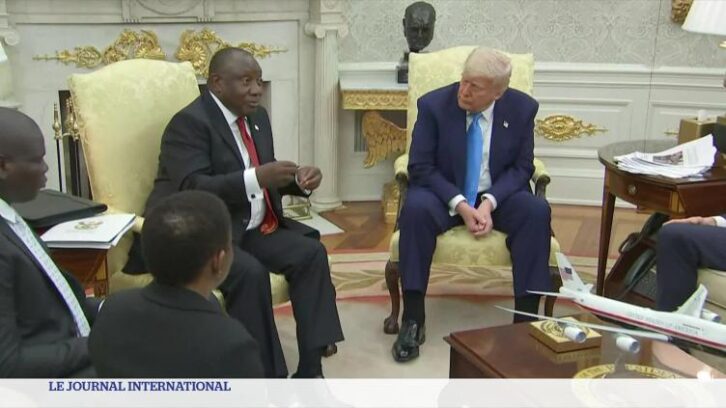 Image à la une de États-Unis : tensions entre D. Trump et C. Ramaphosa à la Maison Blanche