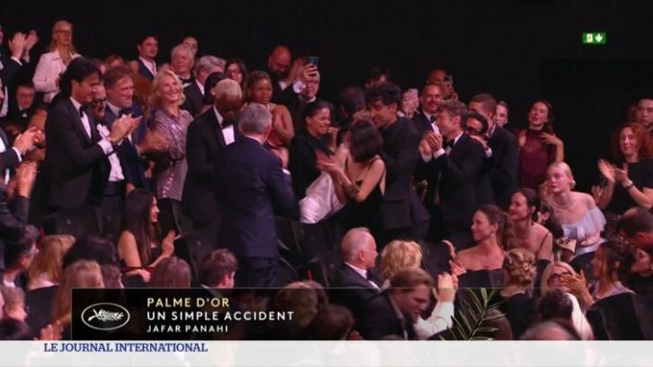 Image à la une de Cannes :  la Palme d’or décernée à Jafar Panahi pour “Un simple accident”