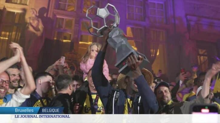 Image à la une de Football : l’Union Saint-Gilloise couronnée championne de Belgique