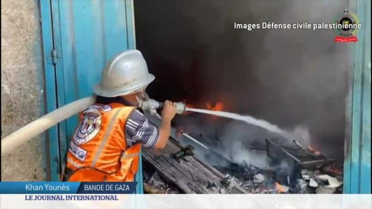 Image à la une de Gaza : des dizaines de morts dans le bombardement d’une école par Israël