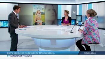 Image à la une de Grand Angle : Dorine Bourneton, sa passion lui donne des ailes…