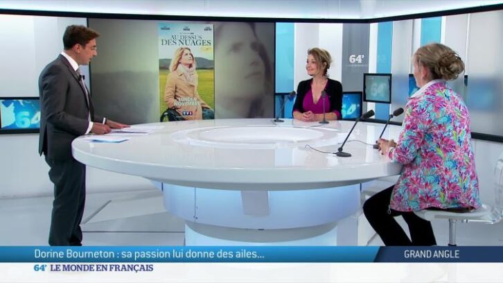 Image à la une de Grand Angle : Dorine Bourneton, sa passion lui donne des ailes…