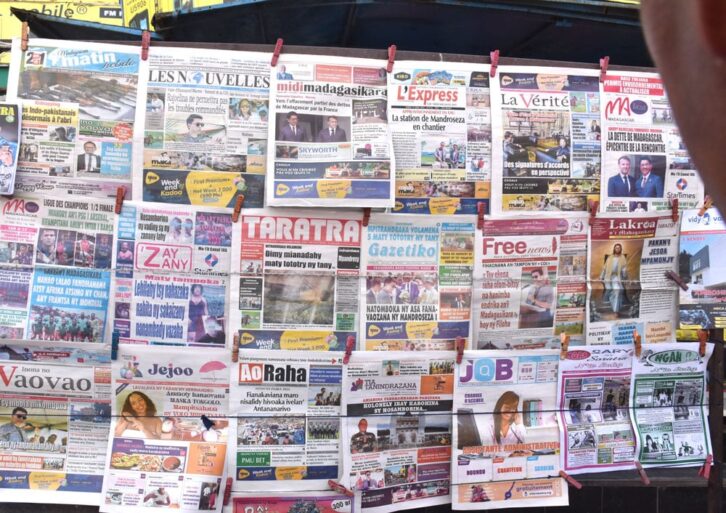 Image à la une de Liberté de la presse : Recul de 13 places pour Madagascar sur le Classement RSF 2025