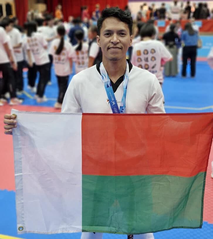 Image à la une de TAEKWONDO – JEUX MONDIAUX – Liva Rabeson en bronze en Chine
